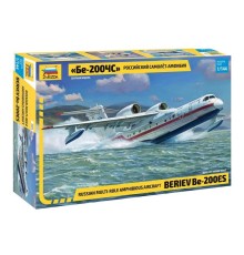 Сборная модель ZVEZDA Российский самолет-амфибия Бе-200ЧС, 1/144