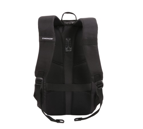 Рюкзак WENGER 15'', чёрный, полиэстер 900D/ М2 добби, 29х15х47 см, 20 л