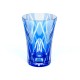Стакан TAJIMA GLASS Звездные грани 240 мл, голубой