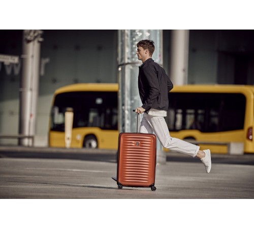 Чемодан VICTORINOX Airox, оранжевый, 100% поликарбонат Makrolon, 50x32x75 см, 98 л