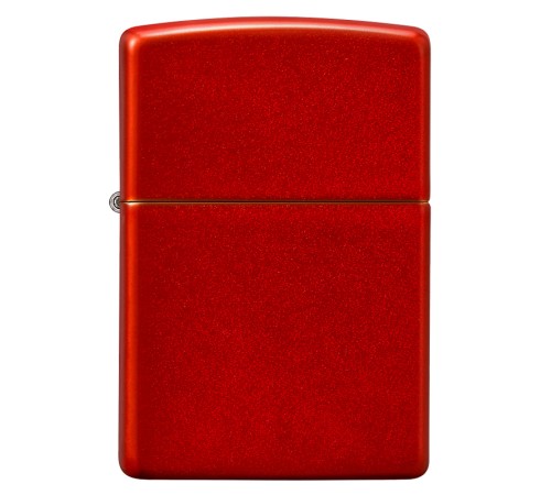 Зажигалка ZIPPO Classic с покрытием Metallic Red, латунь/сталь, красная, матовая, 38x13x57 мм