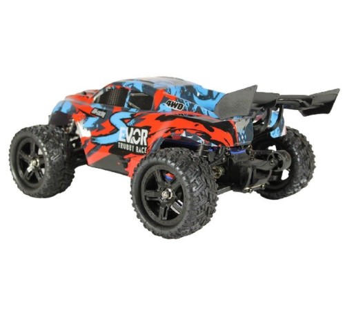Радиоуправляемая трагги Remo Hobby S EVO-R Brushless V2.0 (красная) 4WD 2.4G 1/16 RTR