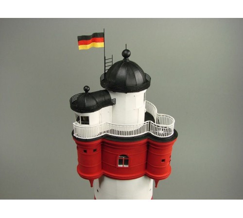 Сборная картонная модель Shipyard маяк Roter Sand Lighthouse (№46), 1/87