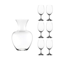 Декантер Riedel Apple и 6 бокалов для красного вина Riedel Magnum Ouverture