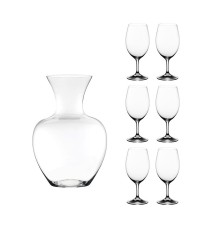 Декантер Riedel Apple и 6 бокалов для красного вина Riedel Magnum Ouverture