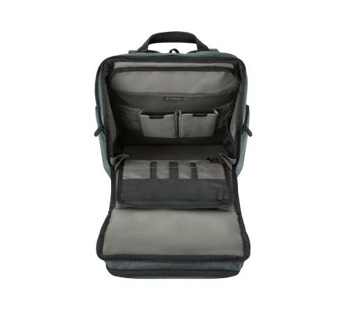Рюкзак VICTORINOX Altmont Professional Fliptop Laptop Backpack 15'', зеленый, полиэфирная ткань, 33x26x49 см, 26 л