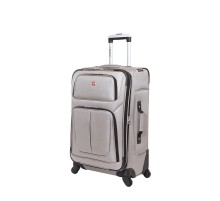 Чемодан WENGER SION, светло- серый, полиэстер 750x750D добби, 41x26x70 см, 56 л