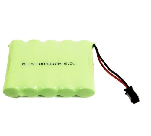 Аккумулятор Ni-Mh 700mAh, 6V для WPL (без пропорц. серво) B-14, B-24, C-14, C-24, B-16, B-36
