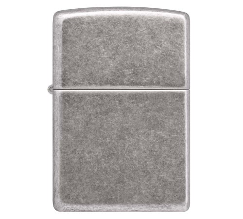 Зажигалка ZIPPO Armor® с покрытием Antique Silver, латунь/сталь, серебристая, 38x13x57 мм