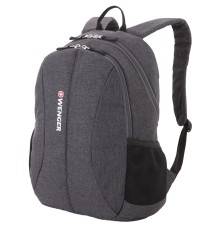 Рюкзак WENGER 13'', cерый, ткань Grey Heather/ полиэстер 600D PU , 33х16х45 см, 23 л