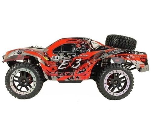 Радиоуправляемый шорт-корс Remo Hobby EX3 Brushless UPGRADE (красный) 4WD 2.4G 1/10 RTR