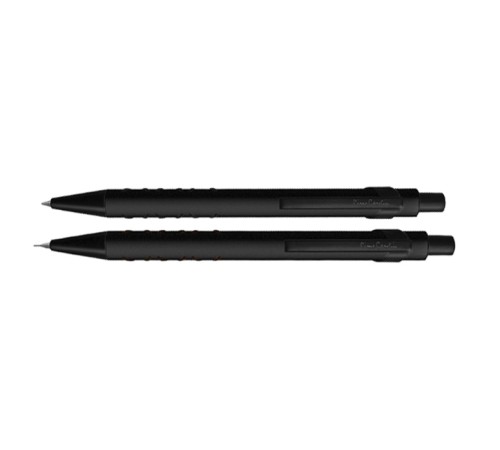 Набор Pierre Cardin PEN&PEN: ручка шарик. + механич. карандаш. Цвет - черн. матовый. Упаковка Е-3n