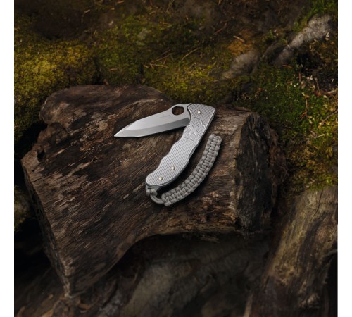 Нож охотника VICTORINOX Hunter Pro M Alox 130 мм, 4 функции, с фиксатором лезвия, серебристый