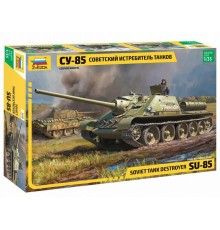 Сборная модель ZVEZDA Советский истребитель танков Су-85, 1/35