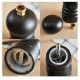 Мельница механическая для соли Peugeot Paris in black lacquered,18 см