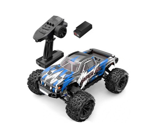Радиоуправляемый монстр MJX Hyper Go H16H (синий) 4WD 2.4G LED GPS 1/16 RTR