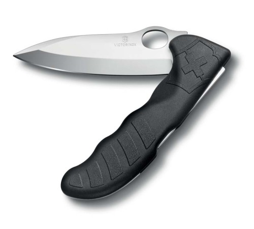 Нож охотника VICTORINOX Hunter Pro 130 мм, 1 функция, с фиксатором лезвия, чёрный