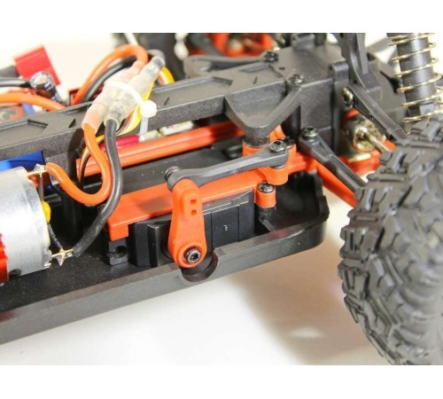 Радиоуправляемый монстр Remo Hobby SMAX UPGRADE (красный) 4WD 2.4G 1/16 RTR