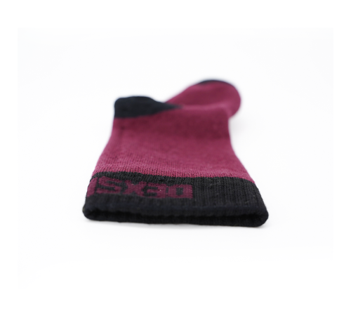 Водонепроницаемые носки детские DexShell Ultra Thin Children Socks S (16-18 см), бордовые, DS543BBS