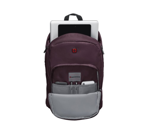 Рюкзак WENGER Crango 16'', сливовый, полиэстер 600D, 33x22x46 см, 27 л