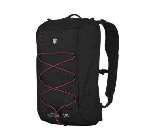 Рюкзак VICTORINOX Altmont Active L.W. Compact Backpack, чёрный, 100% нейлон, 28x17x44 см, 18 л