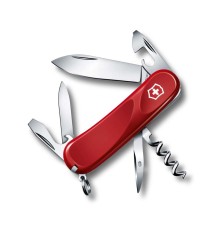 Нож перочинный VICTORINOX Evolution 10, 85 мм, 13 функций, красный