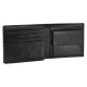 Портмоне WENGER Alphubel, черный, кожа наппа, 12×2×9,5 см