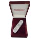 Нож-брелок VICTORINOX Bethel White, коллекционный, 58 мм, 4 функции, рукоять из натурального камня