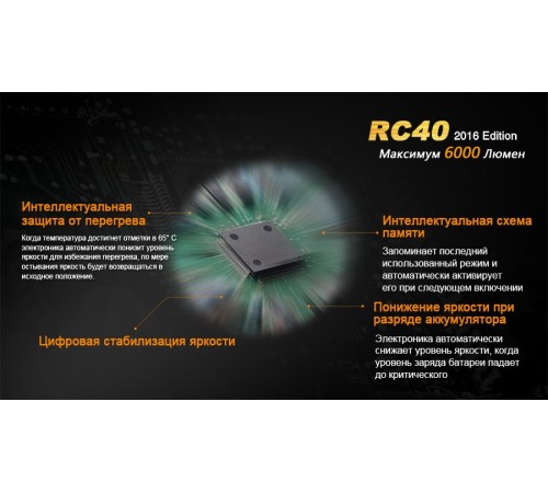 Фонарь Fenix RC40 Cree XM-L2 U2 LED