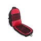 Рюкзак WENGER, 15”, чёрный/красный, полиэстер 900D/М2 добби, 34x23x48 см, 38 л