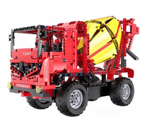 Р/У конструктор CaDA Technic бетономешалка (815 деталей)