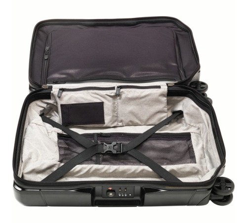 Чемодан VICTORINOX Lexicon, чёрный, 100% поликарбонат, 40x20x55 см, 34 л
