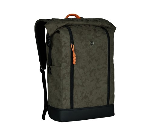 Рюкзак VICTORINOX Altmont Classic Rolltop Laptop 15,4'', зелёный камуфляж, ткань, 29x17x47 см, 18 л