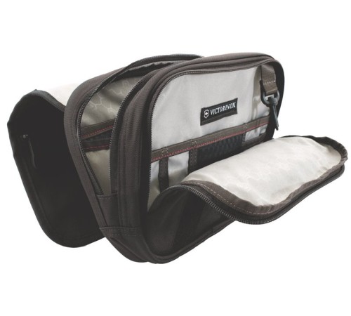 Сумка наплечная VICTORINOX Commuter Pack горизонтальная, чёрная, нейлон 800D, 24x7x18 см, 3 л
