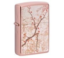 Зажигалка ZIPPO Eastern с покрытием High Polish Rose Gold, латунь/сталь, розовое золото, 38x13x57 мм