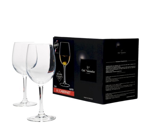 Бокалы для вина Chef&Sommelier Cabernet 250 мл. / 6 шт. в п/у.
