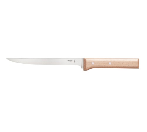 Нож филейный Opinel №121, деревянная рукоять, нержавеющая сталь, 001821