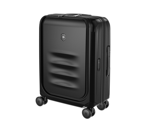 Чемодан VICTORINOX Spectra™ 3.0 Global Carry-On, чёрный, поликарбонат Sorplas™, 40x20x55 см, 39 л