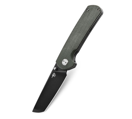 Нож Bestech Sledgehammer сталь D2, рукоять Микарта зеленая