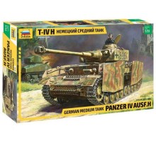 Сборная модель ZVEZDA Немецкий средний танк T-IV (H), 1/35
