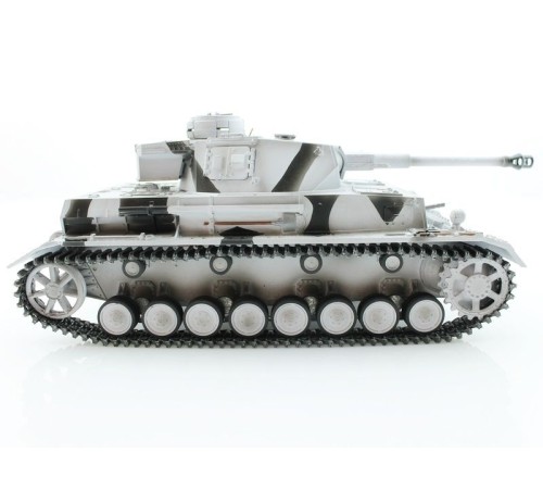 Р/У танк Taigen 1/16 Panzerkampfwagen IV Ausf.F2.Sd.Kfz (Германия) 2.4G RTR, зимний камуфляж