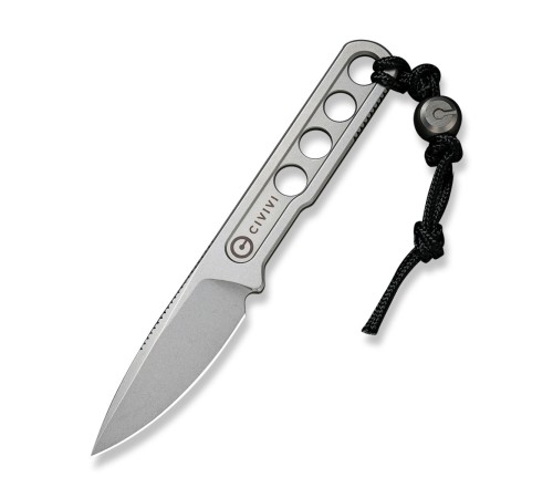 Нож CIVIVI Fixed Blade Circulus 10Cr15CoMoV Steel Stonewashed Ostap Hel Design