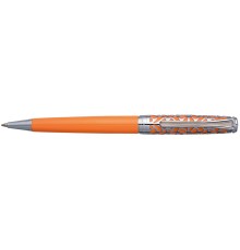 Шариковая ручка Pierre Cardin COLOR-TIME, цвет - оранжевый. Упаковка B.
