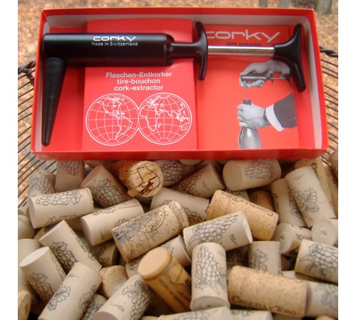 Пневматический штопор для вина Corky Air Corkscrew
