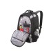 Рюкзак WENGER ZOOM, 15”, черный / серый, полиэстер 900D, 36 х 21 х 47 см, 35 л