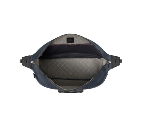 Дорожная сумка VICTORINOX Architecture Urban 2 Weekender, синий, полиэстер/кожа, 24x56x30 см, 45 л