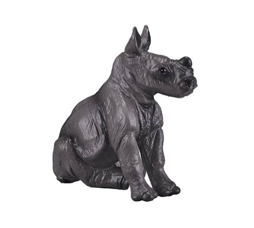 Фигурка KONIK Носорог, детёныш, сидящий