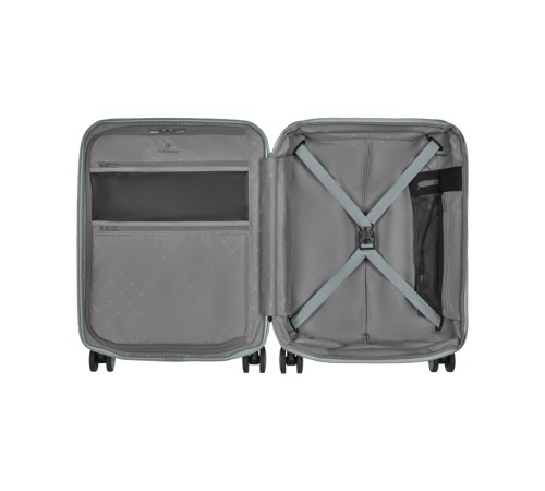 Чемодан VICTORINOX Connex, серо-синий, поликарбонат Makrolon, 35x23x55 см, 33