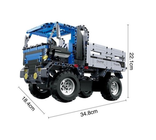 Р/У конструктор CaDA Technic самосвал (638 деталей)