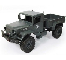 Радиоуправляемая машина WPL B-16R военный грузовик (серый) 6WD 2.4G 1/16 RTR